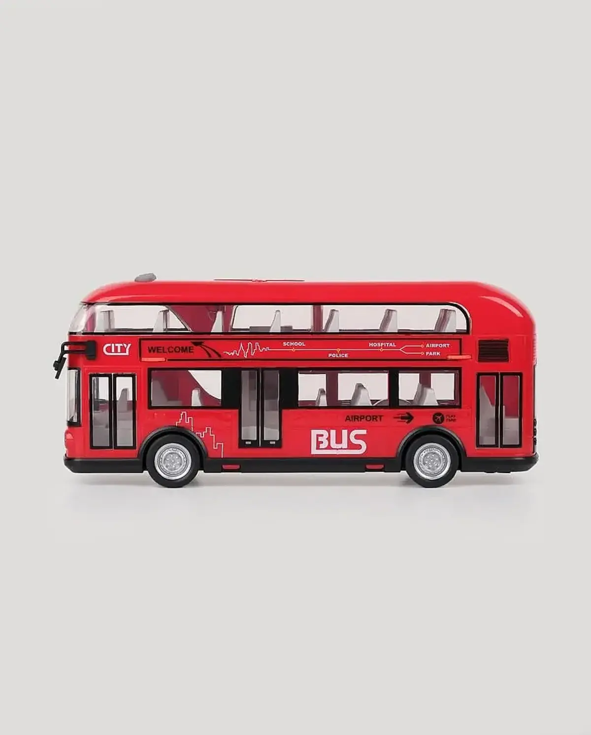 Let's Drive Sesli ve Işıklı Tur Otobüsü