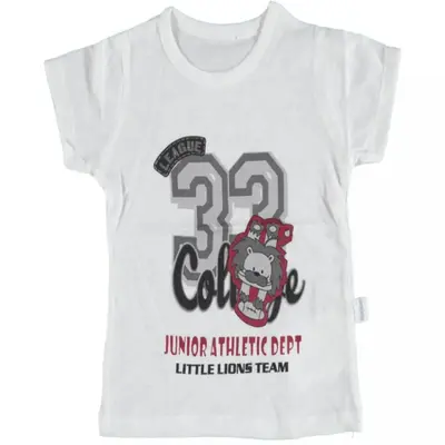 Bibaby T-Shirt Bimboo Legue Ekru