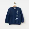 Winimo Sweatshirt Are We There Yet Baskılı Lacivert