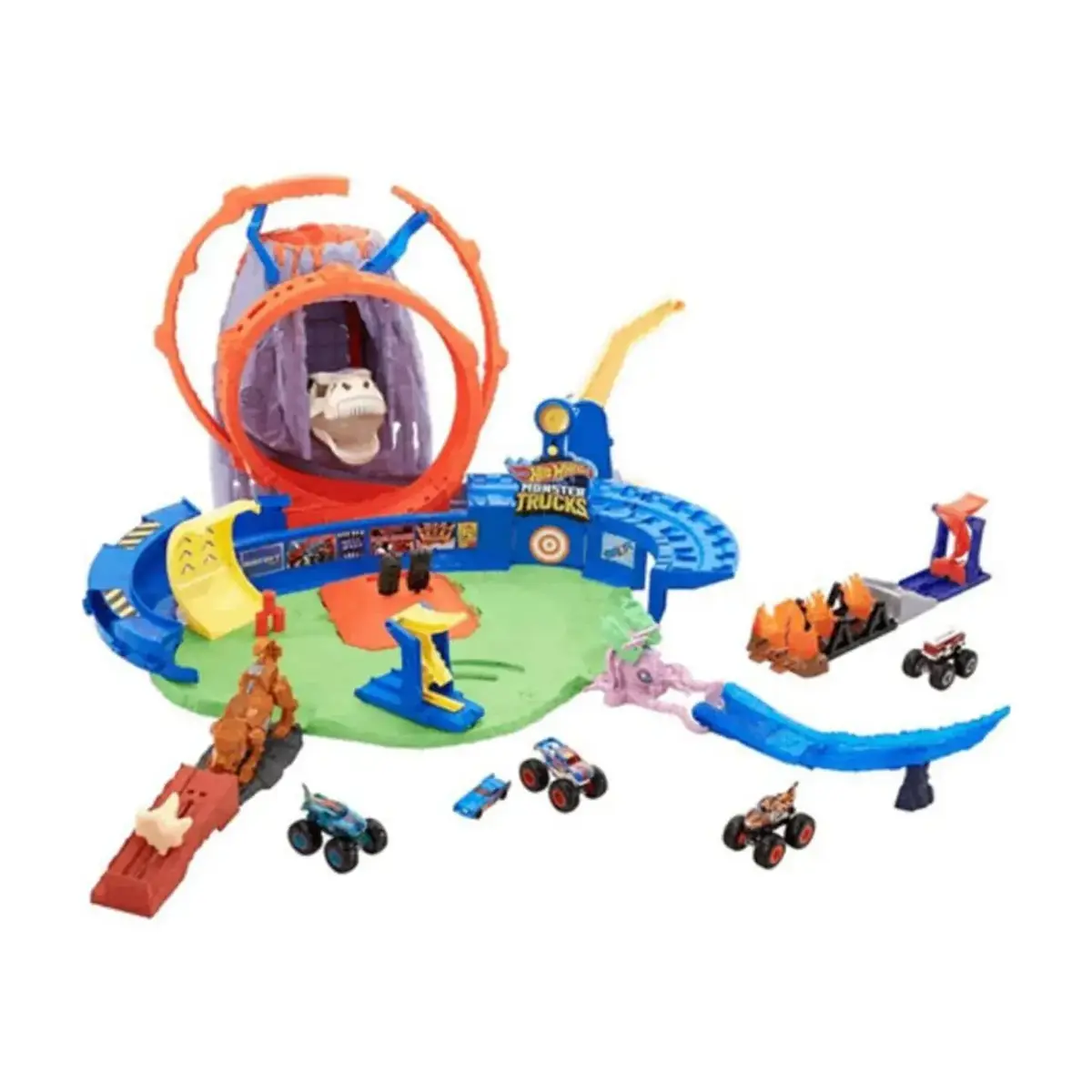 Hot Wheels Monster Trucks Volkanik Alanda Macera Oyun Seti