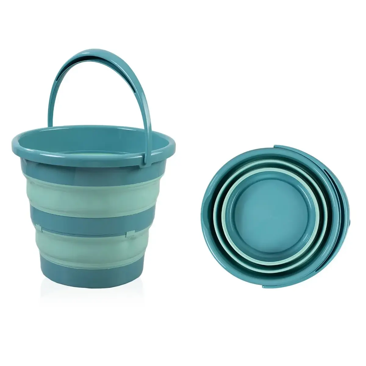 Babyjem Katlanır Banyo Seti 5li Yeni Turkuaz 