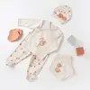 Bibaby Organik Hastane Çıkışı 5li Summer Fruit Light Cream Caramel