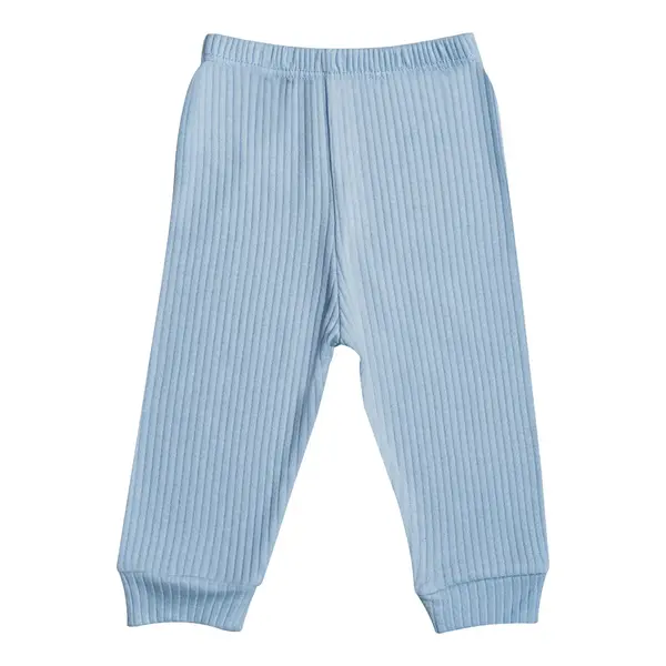 Tiffany Pantolon Patiksiz Raporlu Basic Theme Mavi