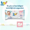 Uni Baby İlk Adım Islak Mendil 3x52li