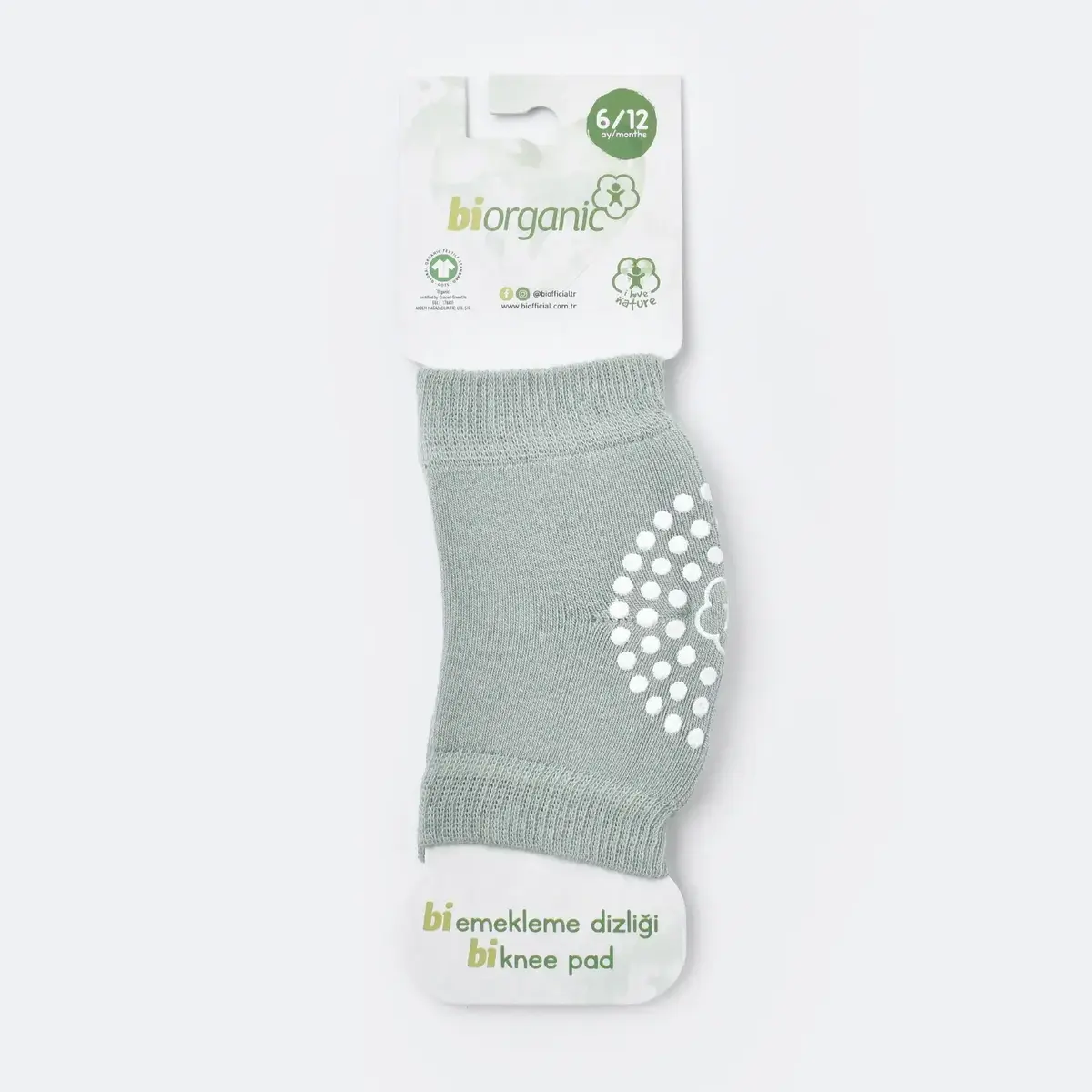 Bibaby Organik Patik Dizlik Çorap Colors Nil