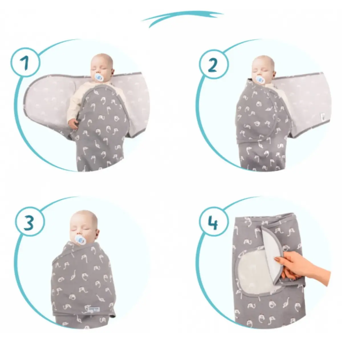 Sevi Bebe İnterlok Kundak Kuğu