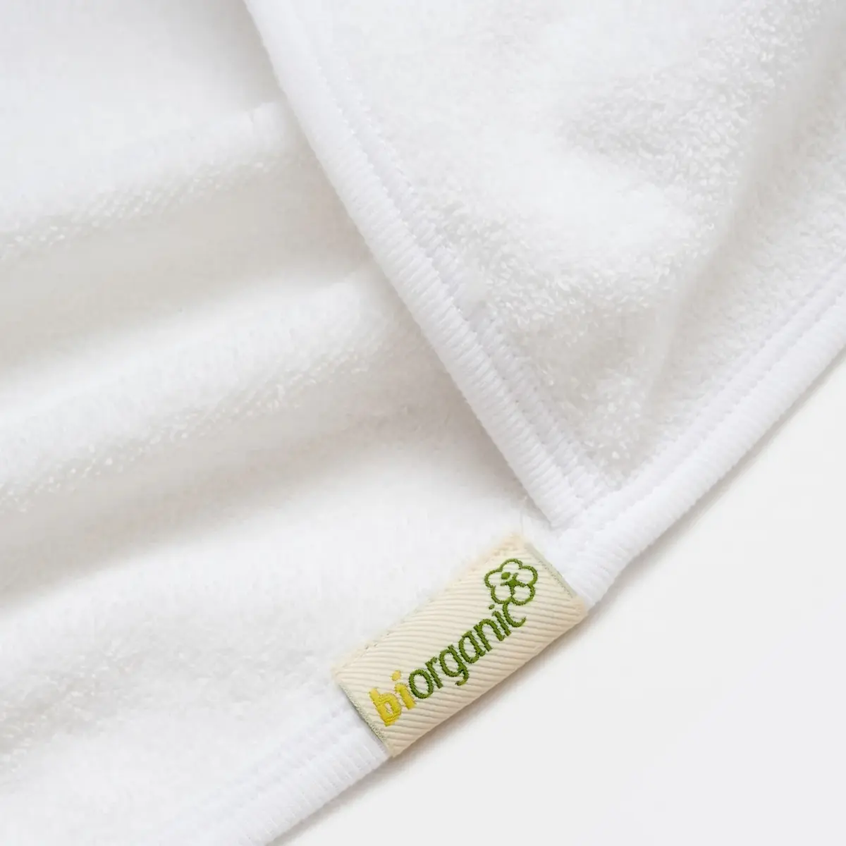 Bibaby Organik Havlu Örme New Chick Beyaz