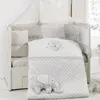 Mini Damla Jumbo Uyku Seti 75x130 cm Mavi