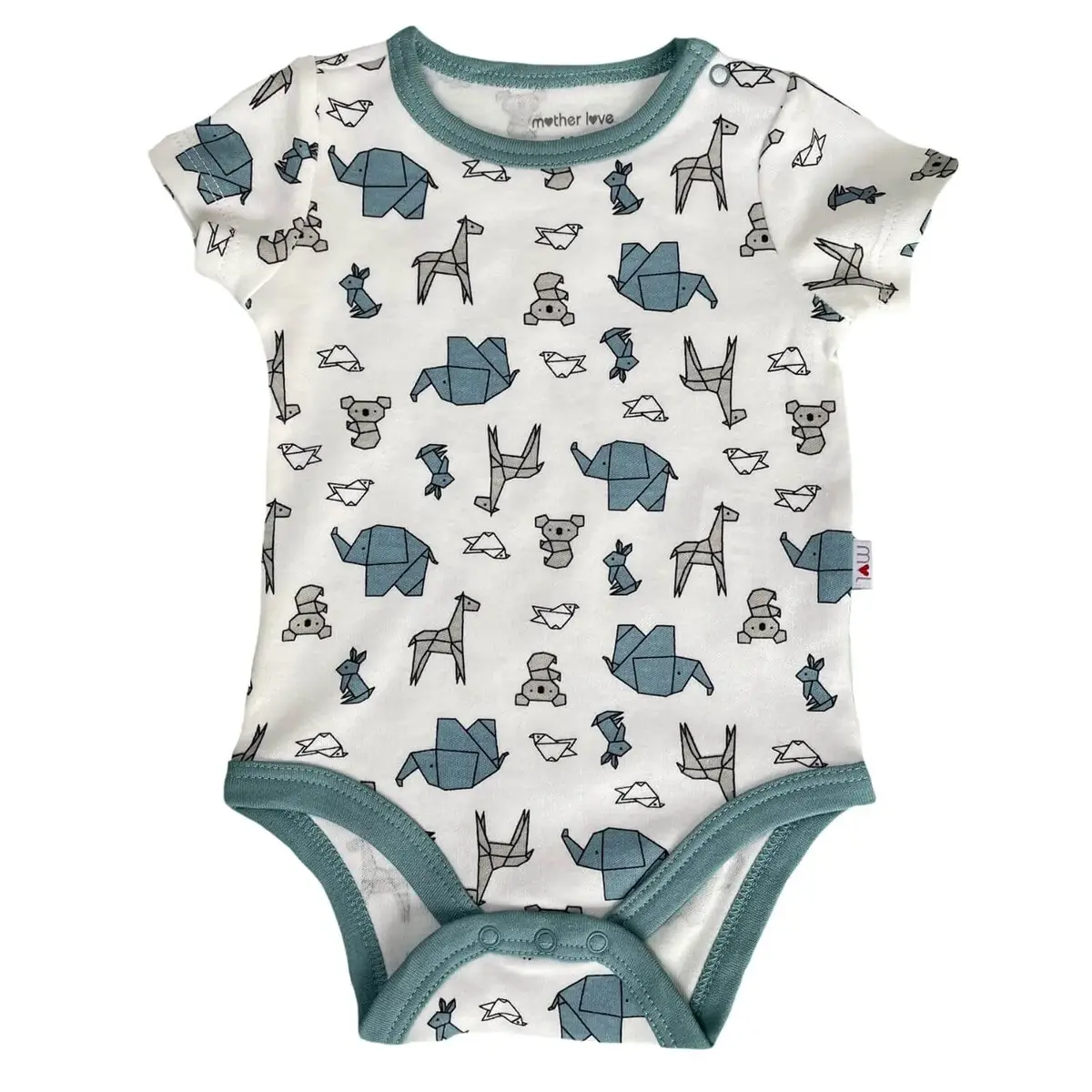 Mother Love Body Kısa Kol Emprime Erdem