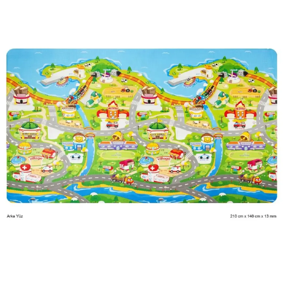 Unigo Comflor Fruit Farm Oyun Matı 13mm 210x140cm