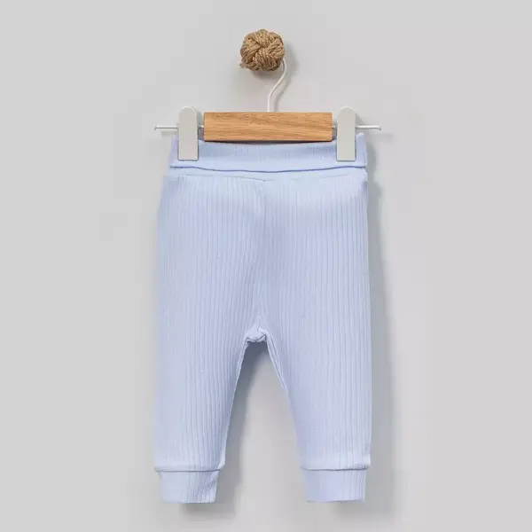 Angeltouch Pantolon Patiksiz Raporlu Mavi