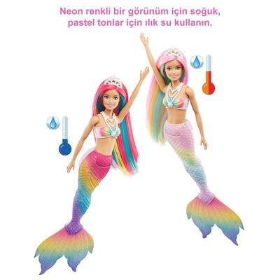 Barbie Dreamtopia Renk Değiştiren Sihirli Denizkızı