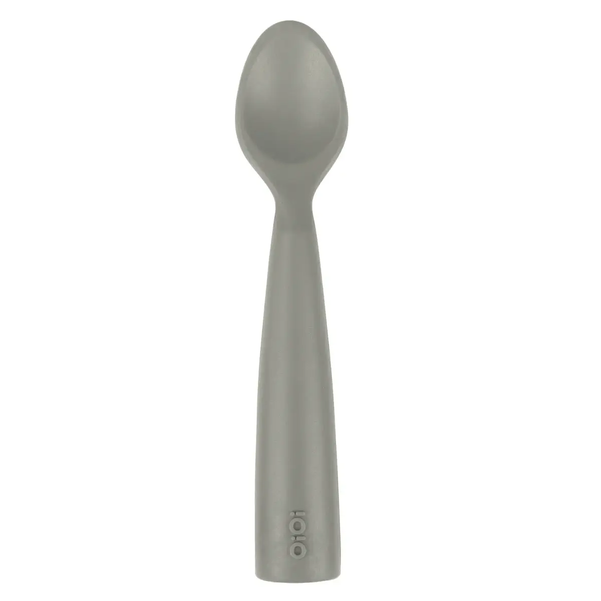 OiOi Nam Nam Silikon Mama Kaşığı 6+ Ay Powder Grey