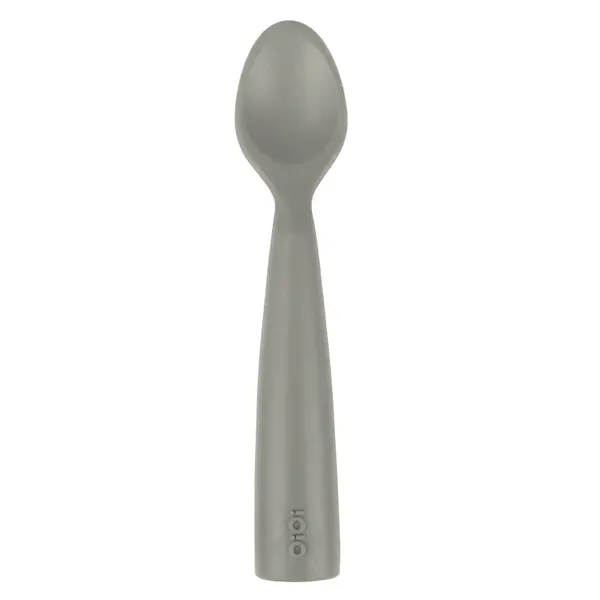 OiOi Nam Nam Silikon Mama Kaşığı 6+ Ay Powder Grey