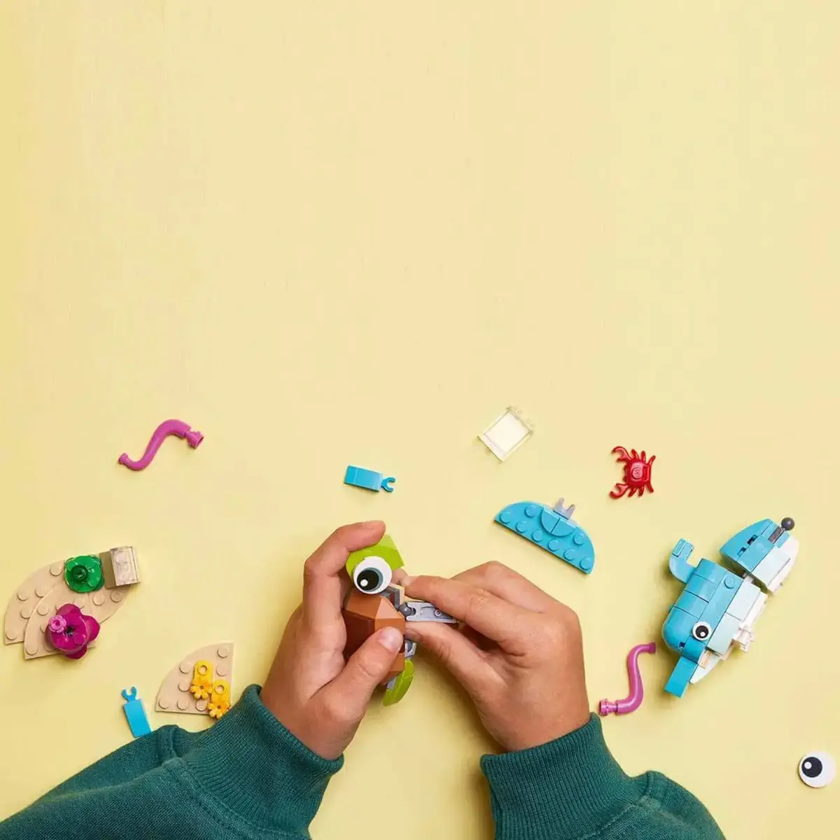 LEGO Creator 3’ü 1 Arada Yunus ve Kaplumbağa 31128