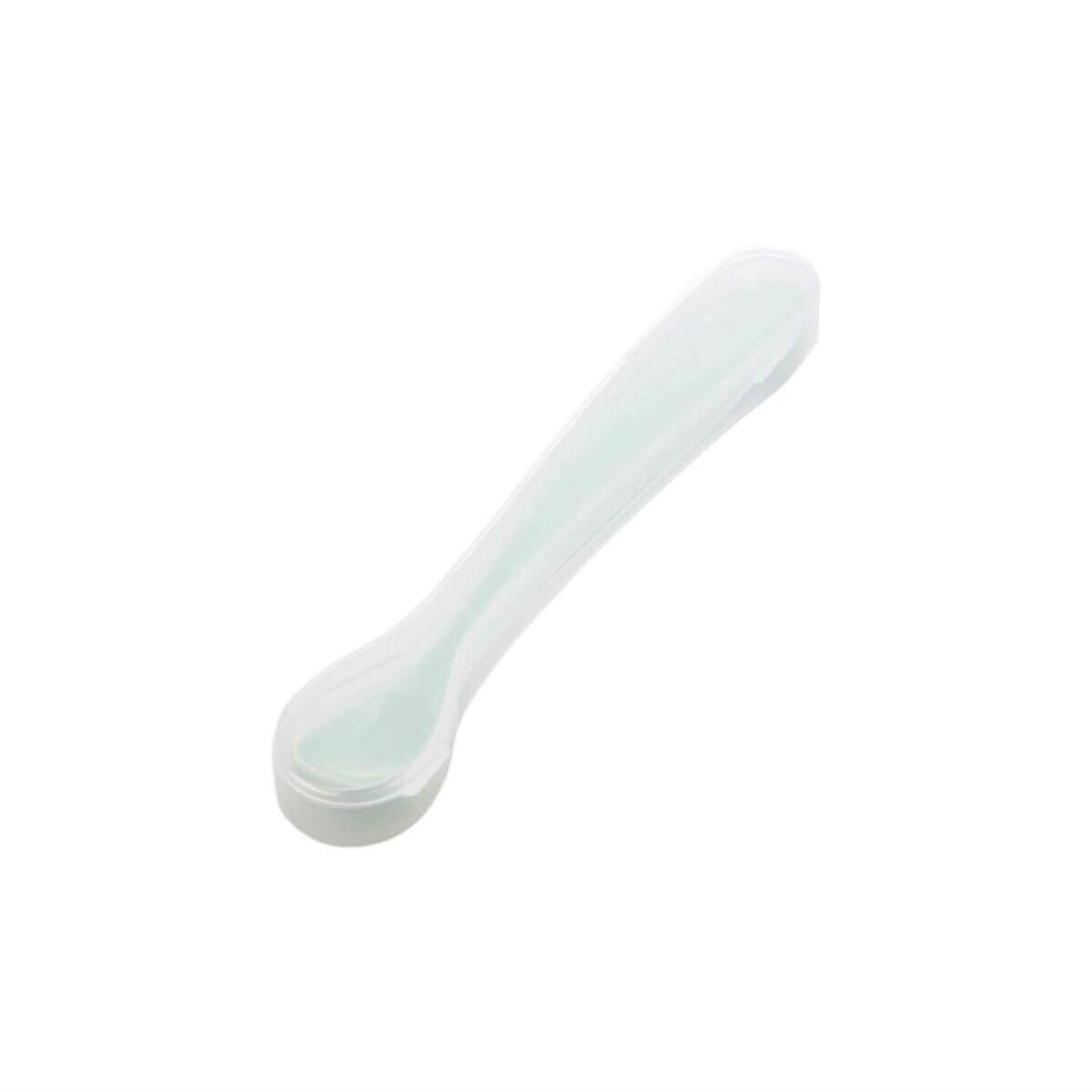 Mamajoo Beslenme Kaşığı ve Saklama Kutusu Powder Green
