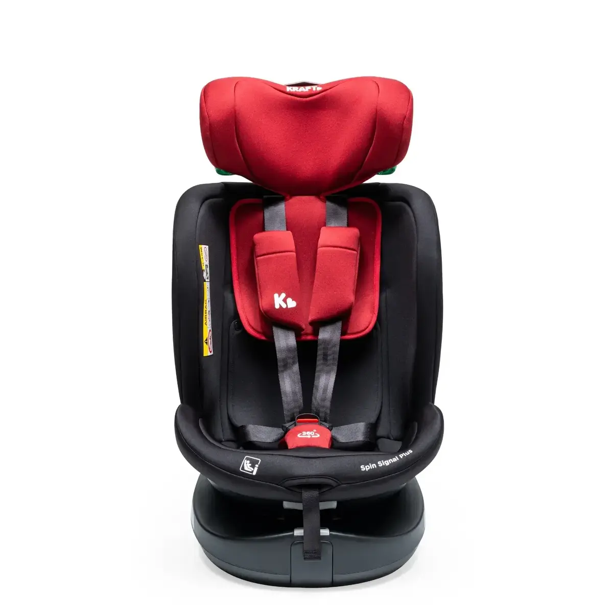 Kraft Spin Signal Plus I-Size Oto Koltuğu 0-36 Kg Red
