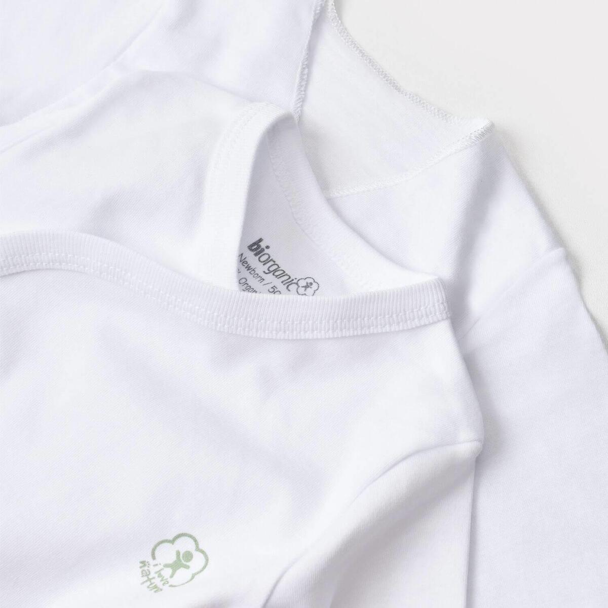 Bibaby Organik İç - Dış Zıbın Nature Beyaz