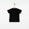 Winimo T-Shirt Uzay Baskılı Siyah