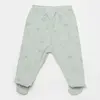Bibaby Organik Pantolon Patikli Mosal Play With Me Mint - Gül