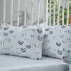 Penye Bebek Çarşaf Ve Yastık Kılıfı Rainy 60*120