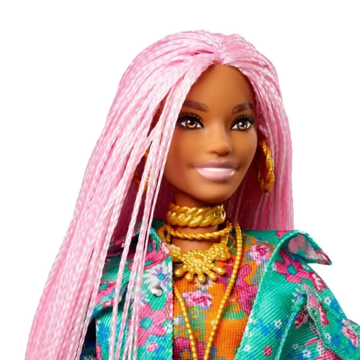 Barbie Extra Örgü Saçlı Bebek