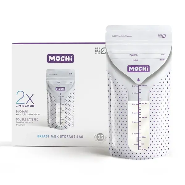 Mochi Anne Sütü Saklama Poşeti 200 ml 120li