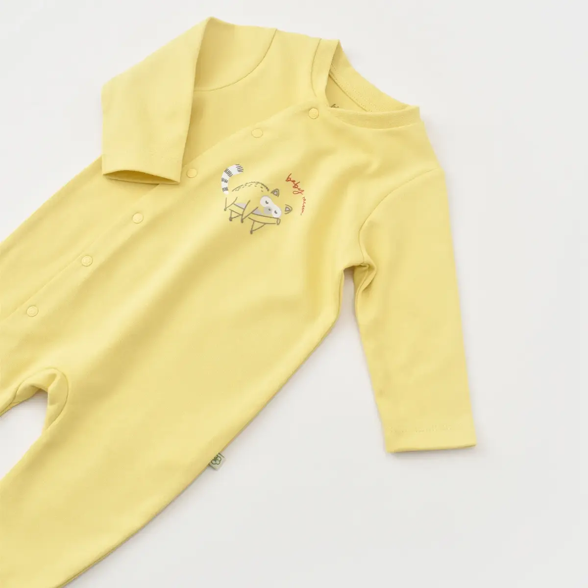 Bibaby Organik Tulum Baby Racoon Lemon Grass