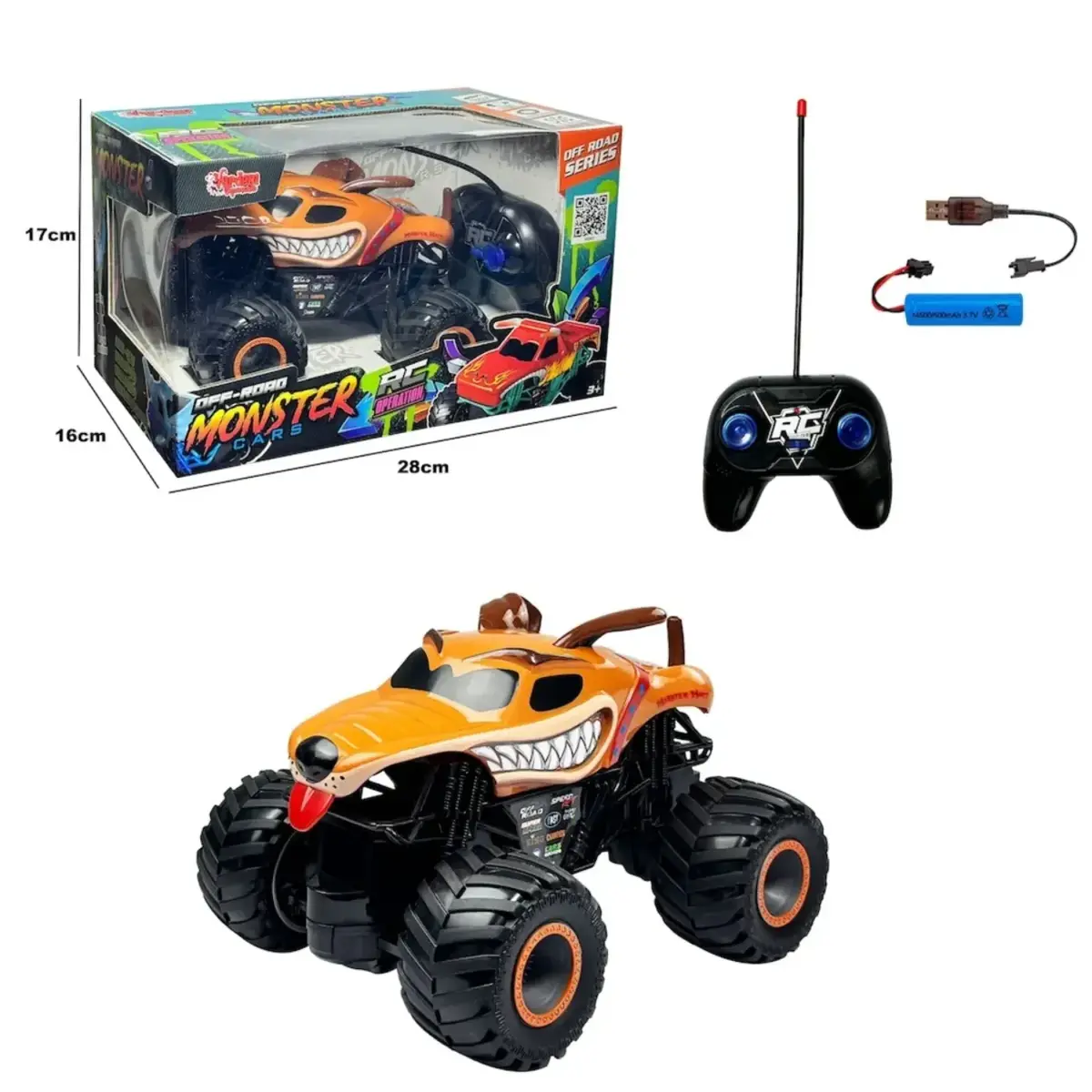 Vardem Uzaktan Kumandalı Full Fonksiyon Şarjlı Monster Jeep