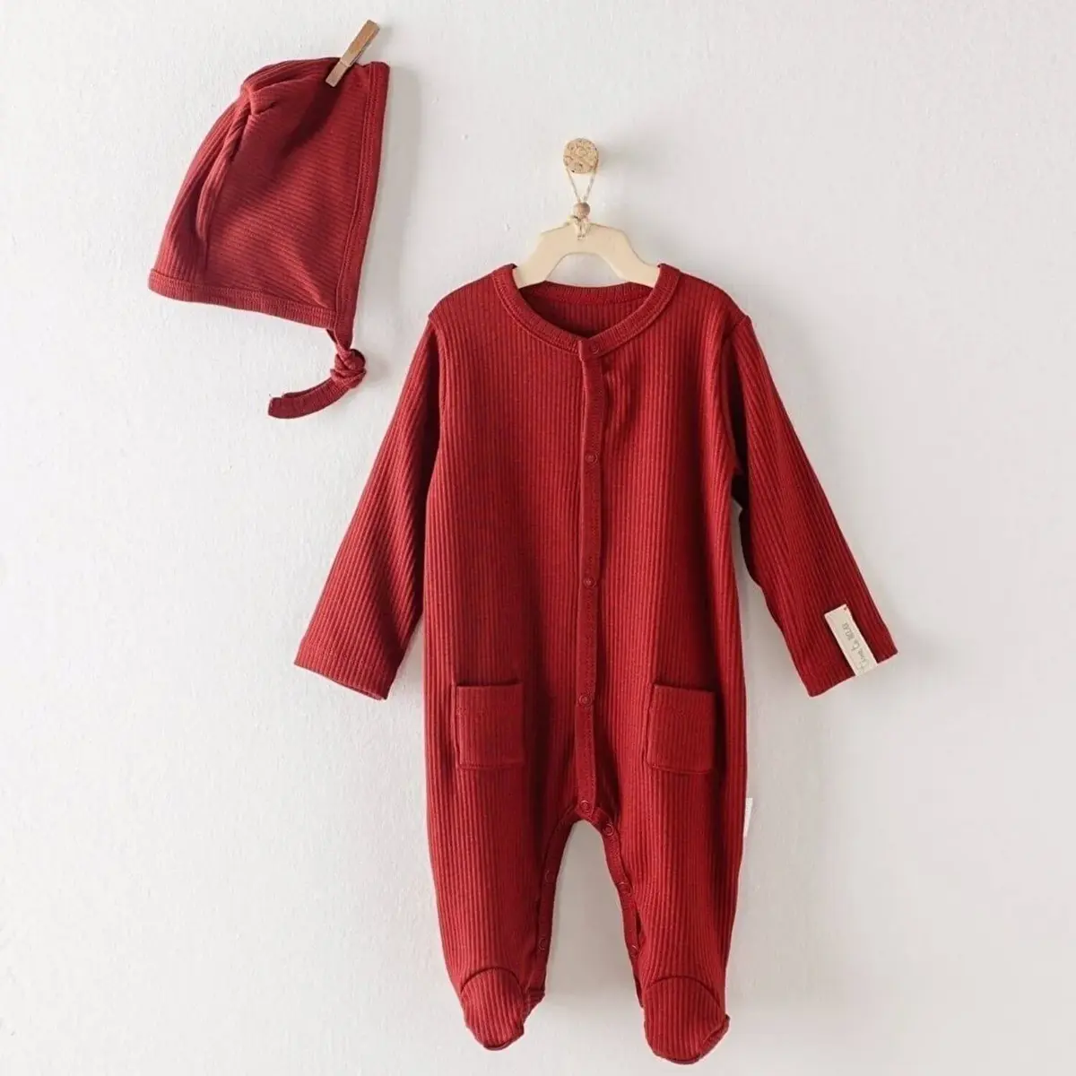 Andy Wawa Tulum Şapka Takım Modal Bordo Andy Wawa Tulum Şapka Takım Modal Bordo