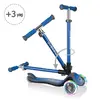Globber Elite Deluxe Işıklı Scooter Lacivert