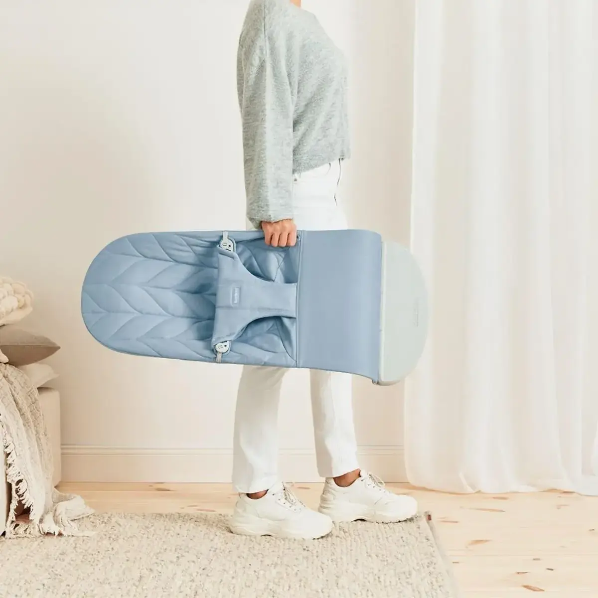 Babybjörn Bliss Ana Kucağı Petal Woven Blue