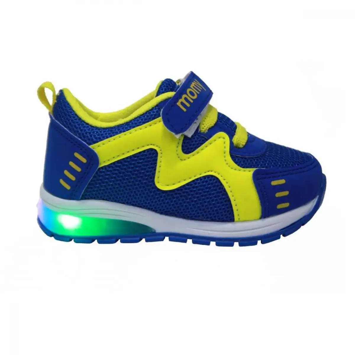 Momy Ayakkabı Spor Işıklı Saks