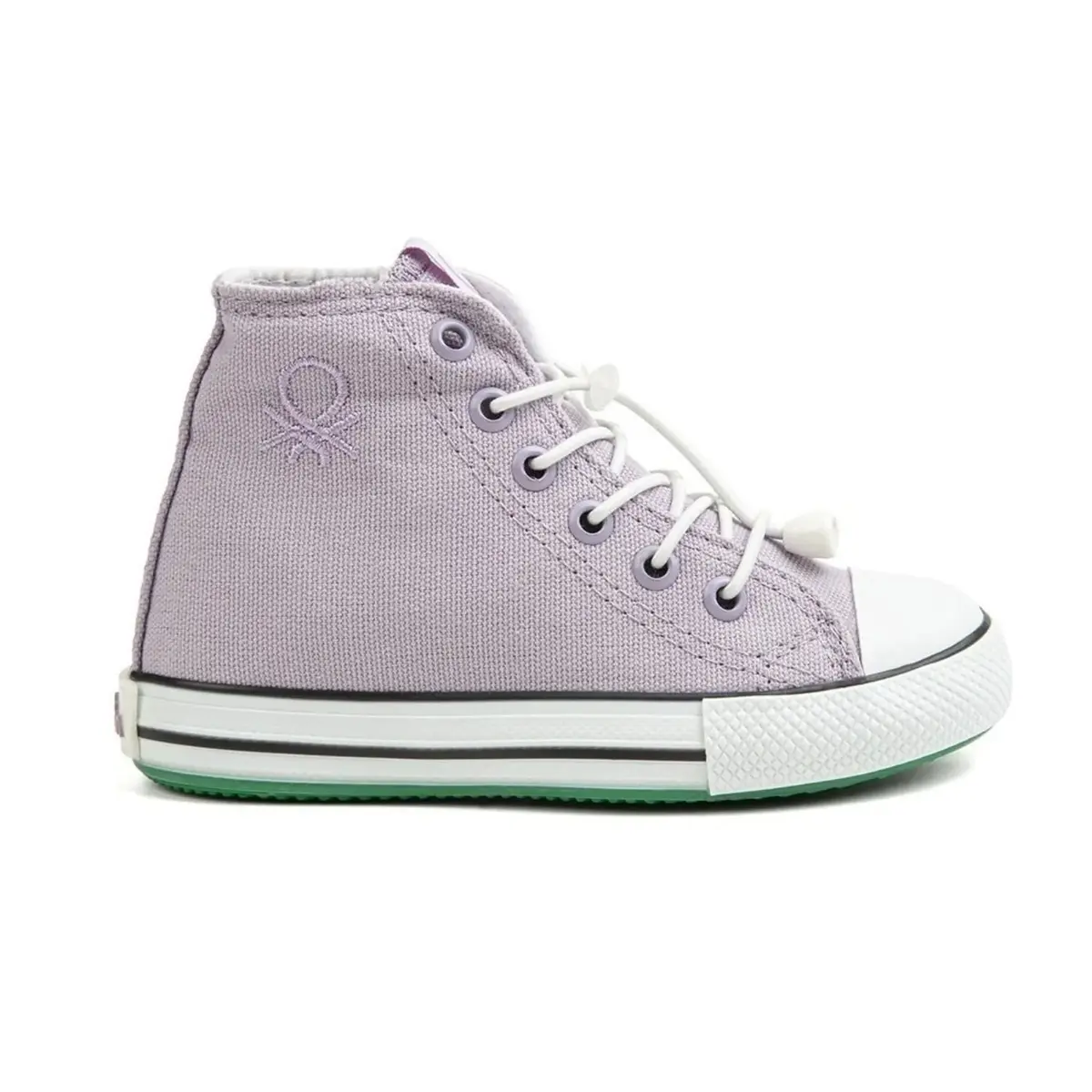 Benetton Ayakkabı Spor Patik Suni Deri Lila Benetton Ayakkabı Spor Patik Suni Deri Lila