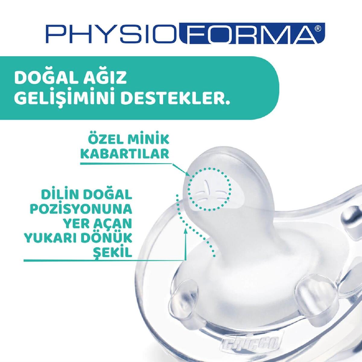 Chicco Physio Soft Silikon Emzik 12+ Ay
