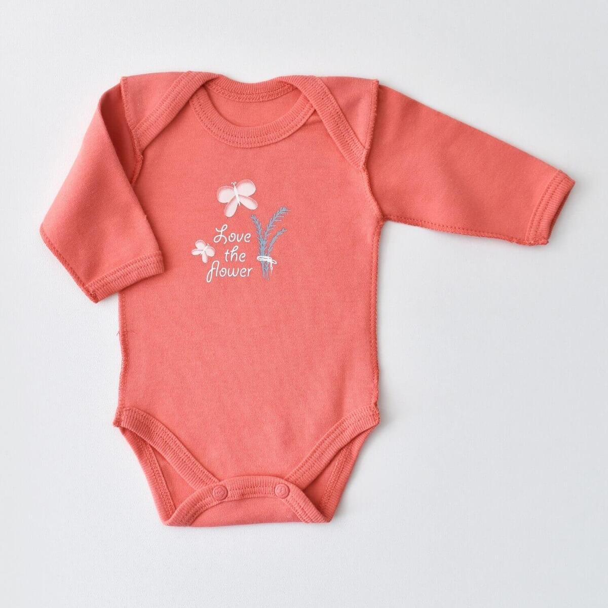 Bibaby Organik Zıbın Takımı Wild Flowers Prematüre Spring Blue