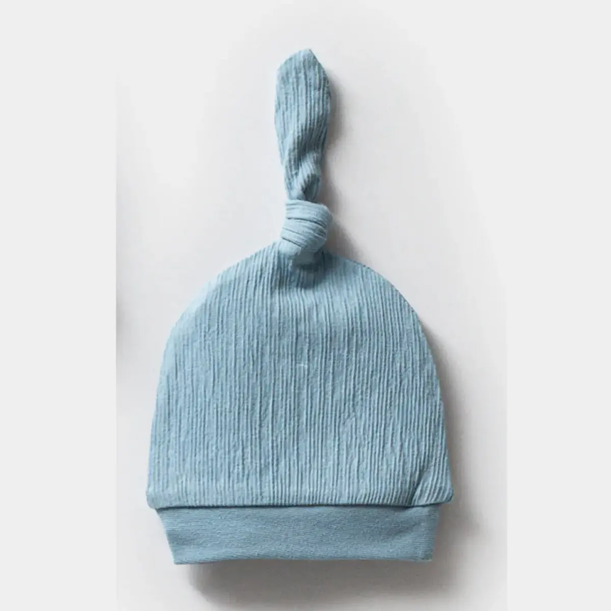 Moi Noi Şapka 2li Bağcıklı Mavi