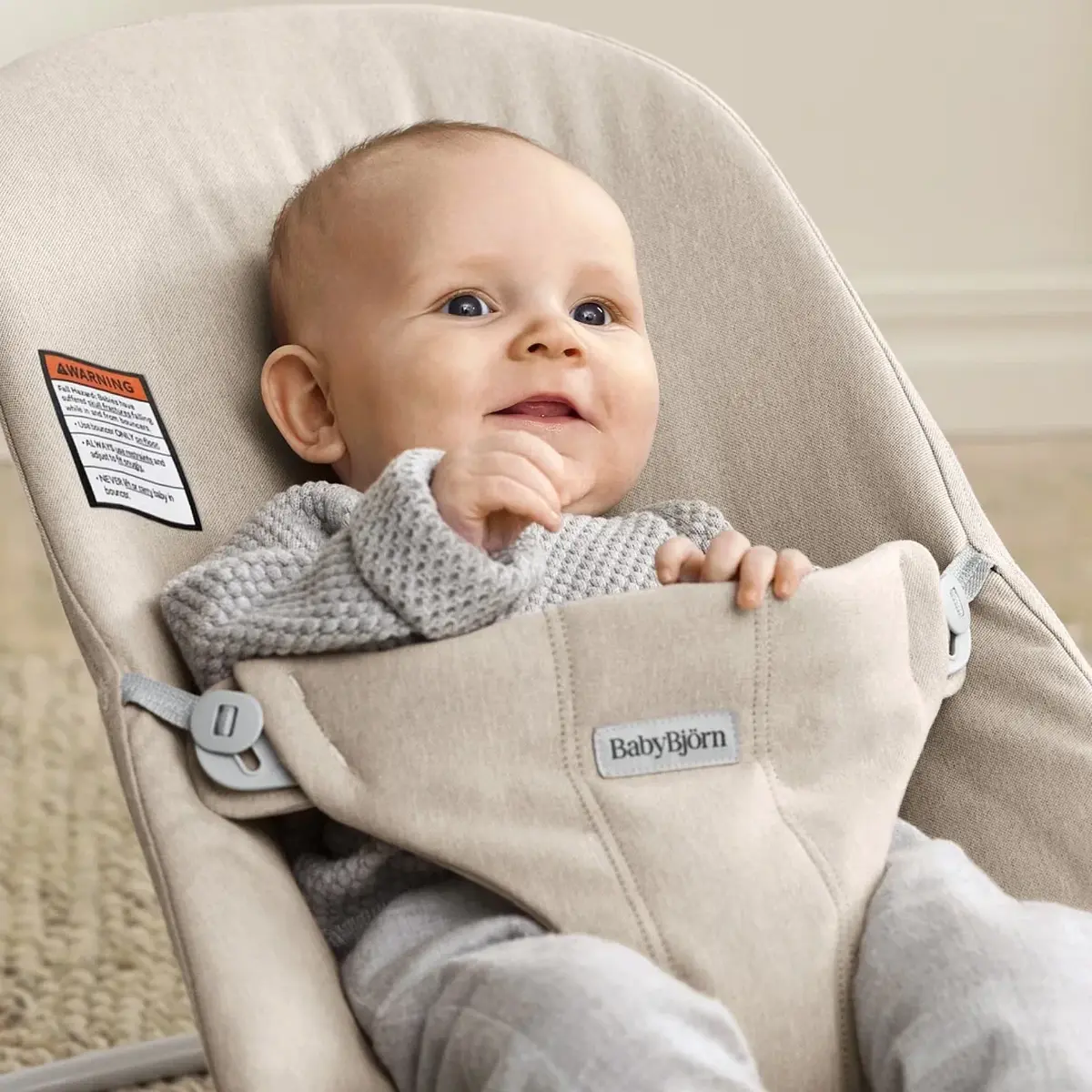 Babybjörn Bliss Ana Kucağı Woven Melange Light Beige