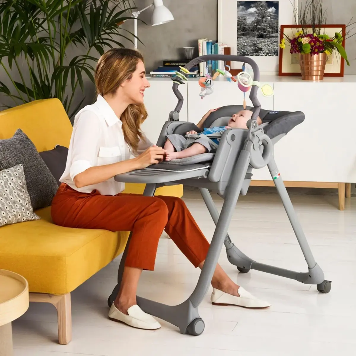 Chicco Polly Magic Relax Mama Sandalyesi Graphite