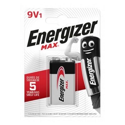 Energizer Max Alkaline 9V Pil