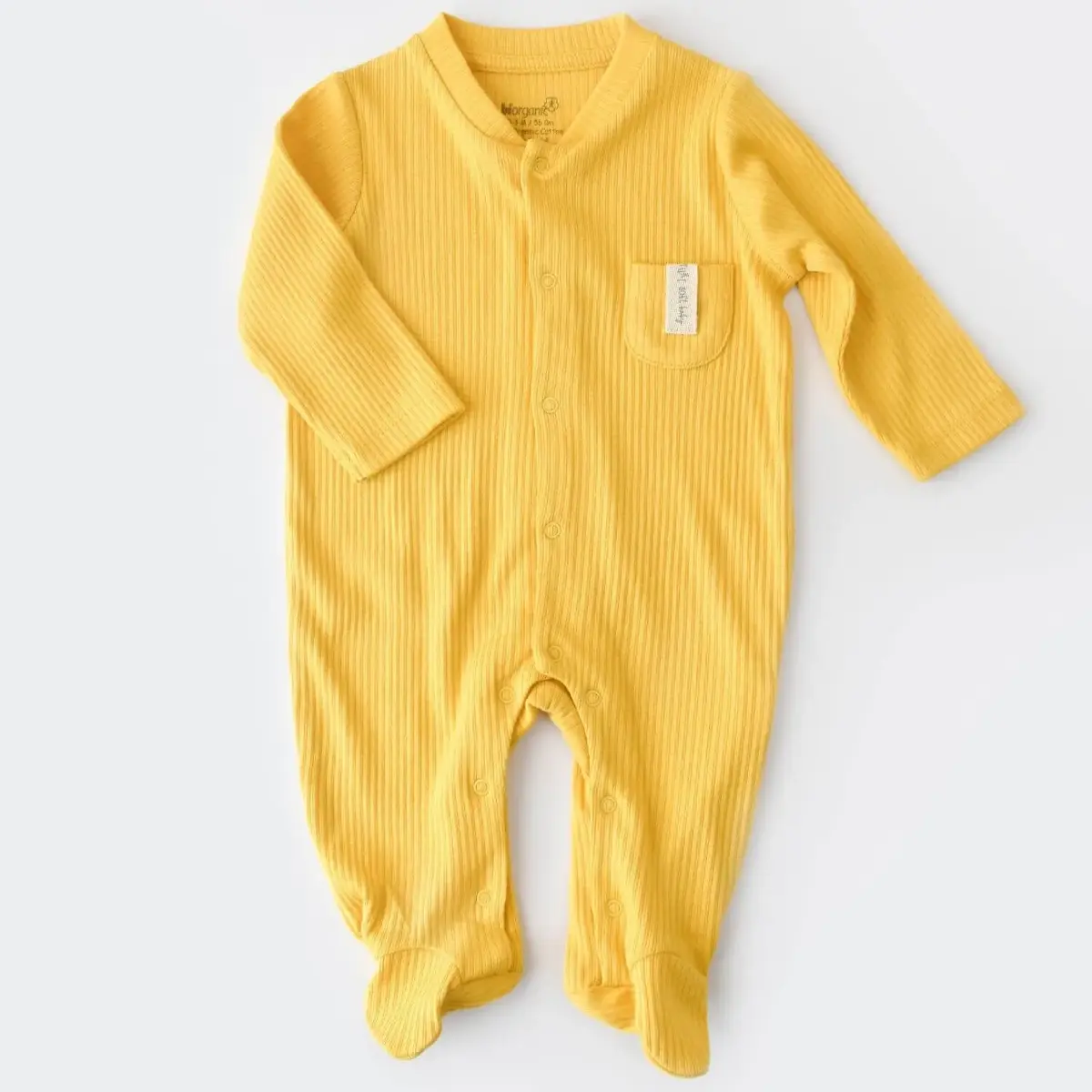 Bibaby Organik Tulum Relax Modal Sarı Bibaby Organik Tulum Relax Modal Sarı