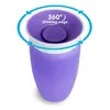 Munchkin Mucize 360 Alıştırma Bardağı Wildlove 266 ml Mor
