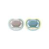 Philips Avent SCF349/01 Ultra Air Silikon Emzik 2li 18+ Ay Nighttime Renkli