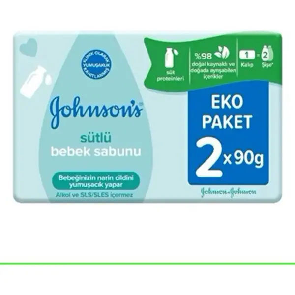 Johnson's Sütlü Bebek Sabunu 4x90 gr