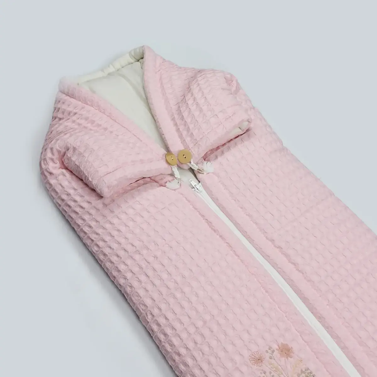 Bistyle Battaniye Pike Fermuarlı Natural Life Girl Pembe