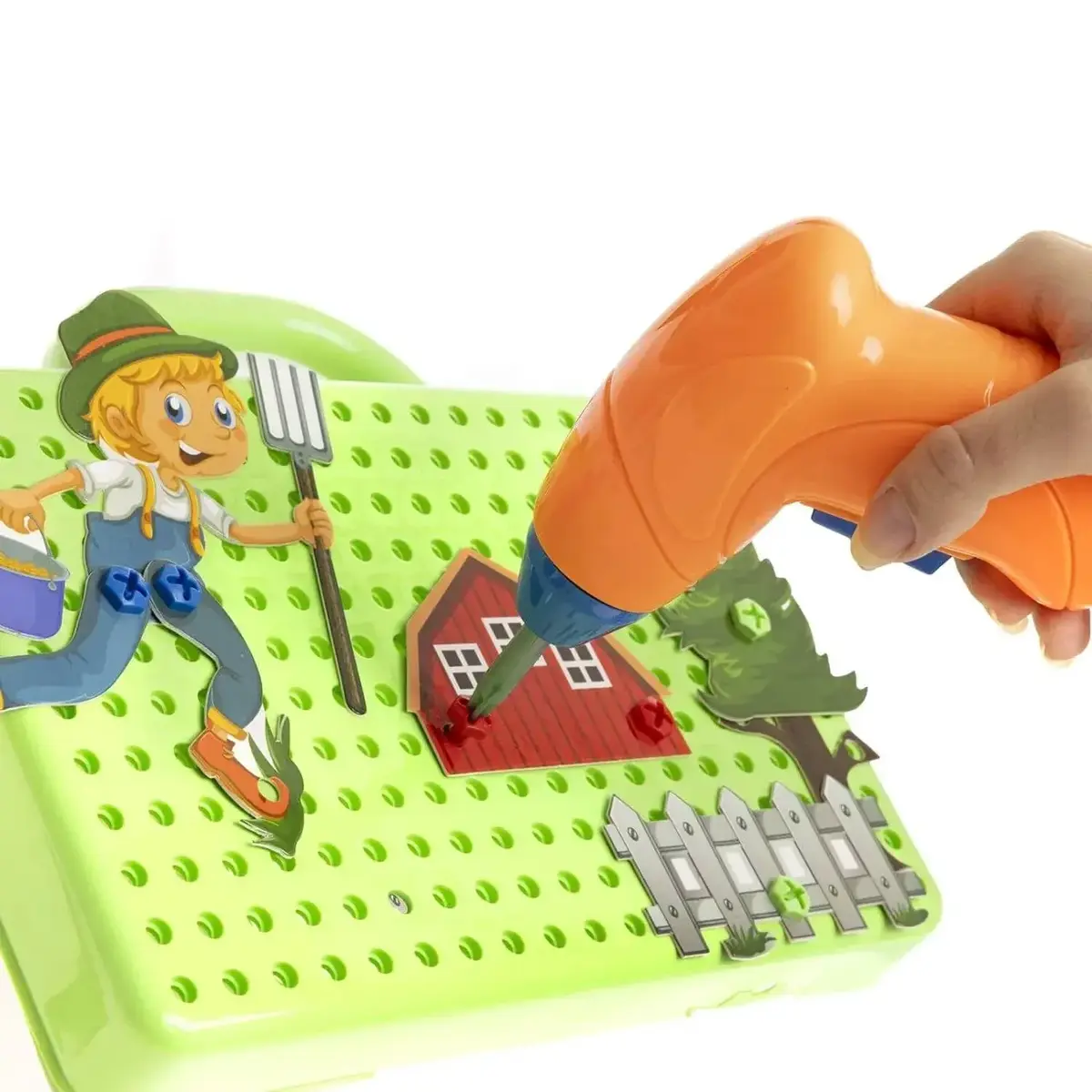 Eğitici Matkap Seti Çiflik Hayvanları 3D Stem Creative