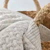 Bibaby Battaniye Triko Elegance Gri Melanj