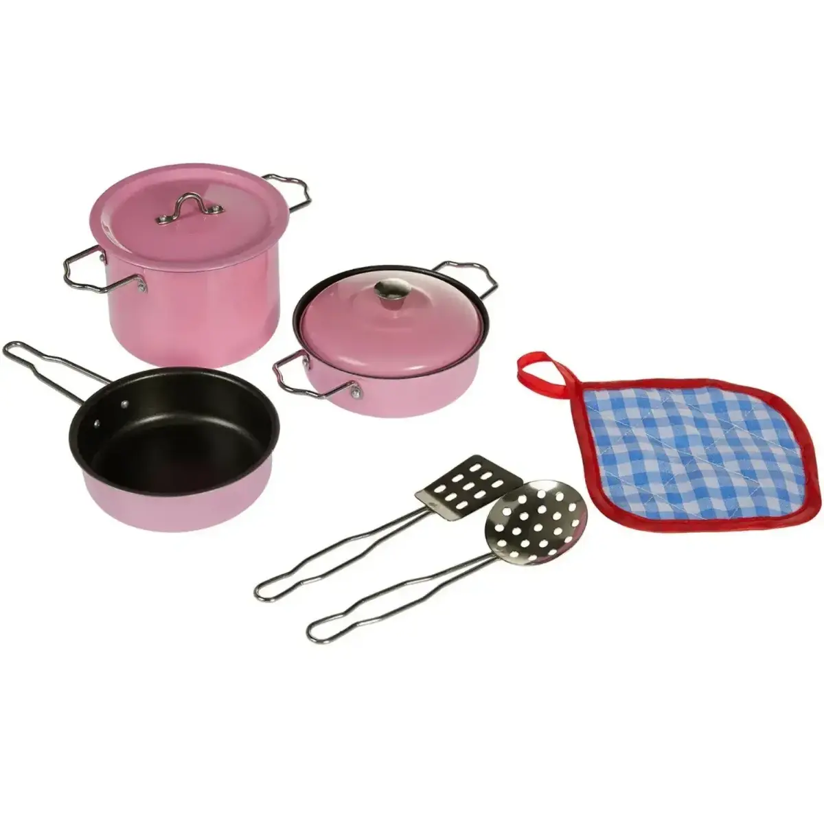 Vardem 8 Parça Emaye Tencere Tava Set