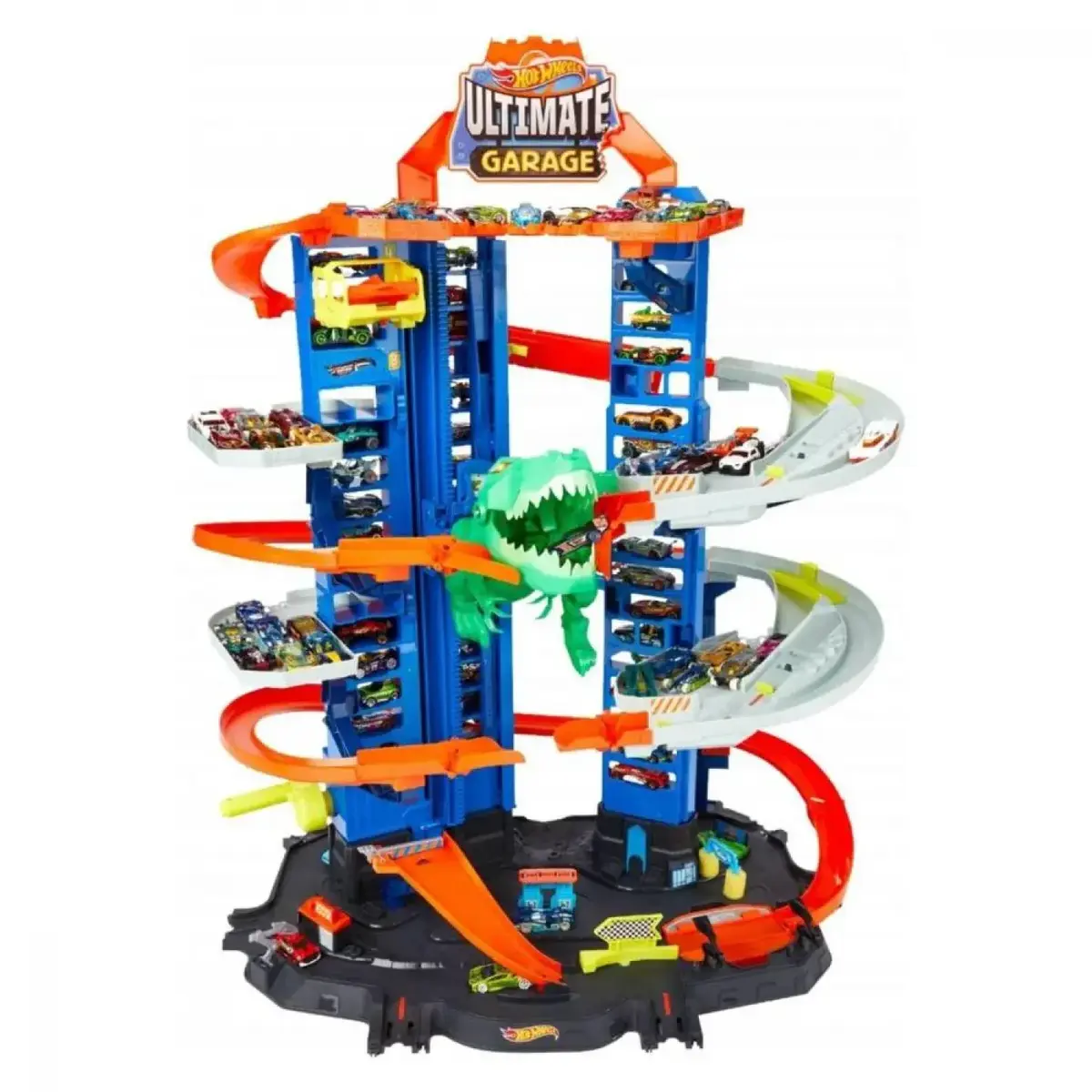 Hot Wheels Robotik T-Rex Ultimate Garaj 