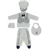 Bebetto Hastane Çıkışı 5li Penye Groom Lacivert
